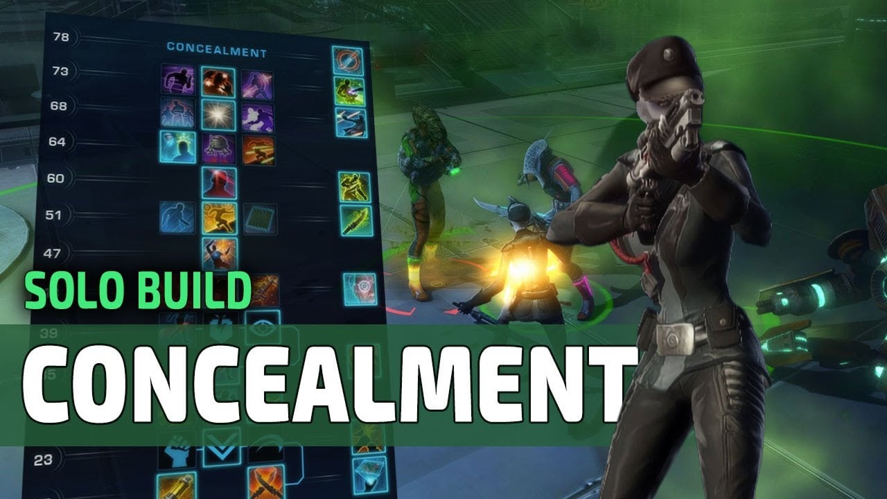 SWTOR Operative Concealment Best Solo Build Video Featured