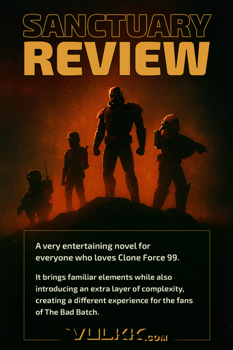 Star Wars Sanctuary Review Card