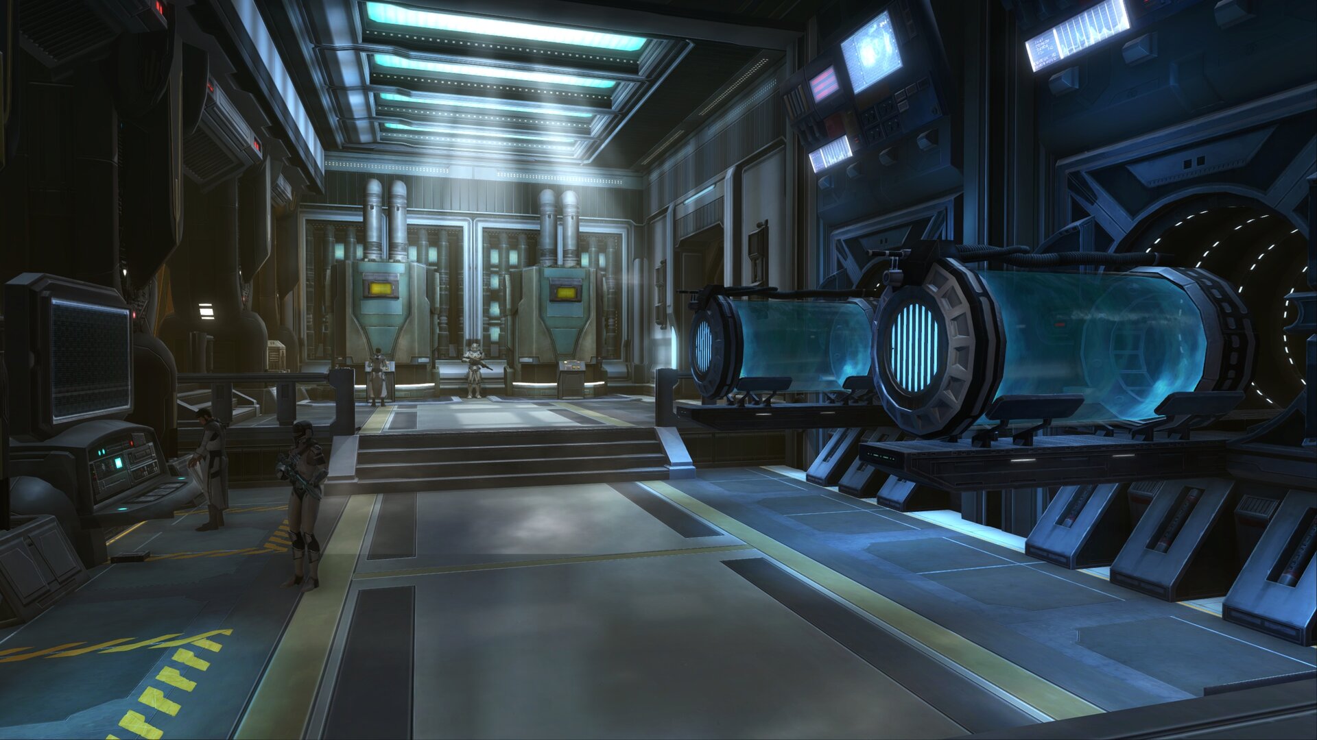 Upper Hallways 01 Scene