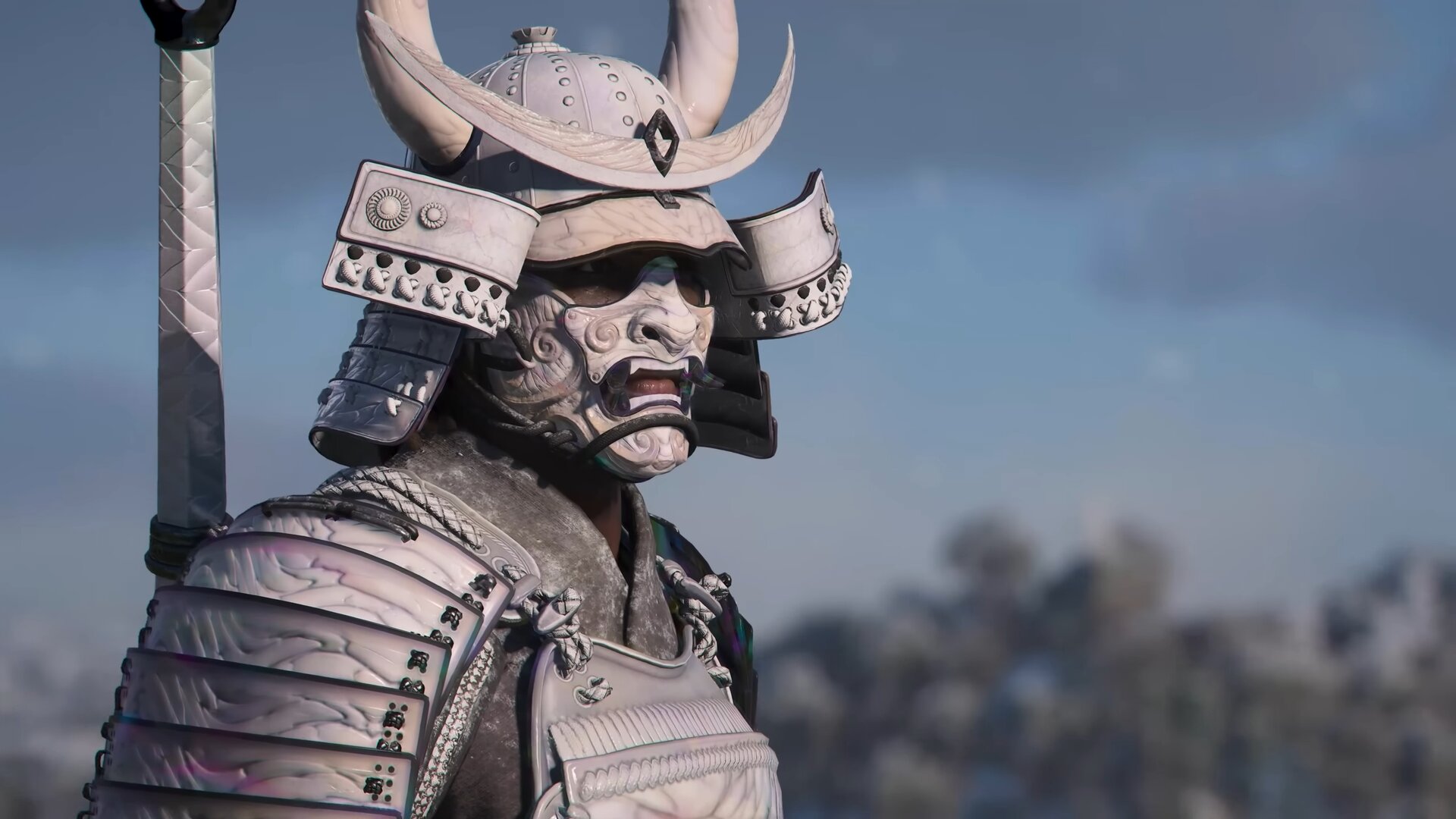 Yasuke White Armor Project 3 Close Up