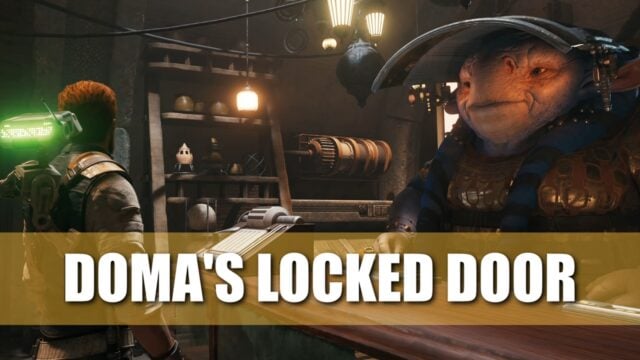 Doma's Shop Locked Door