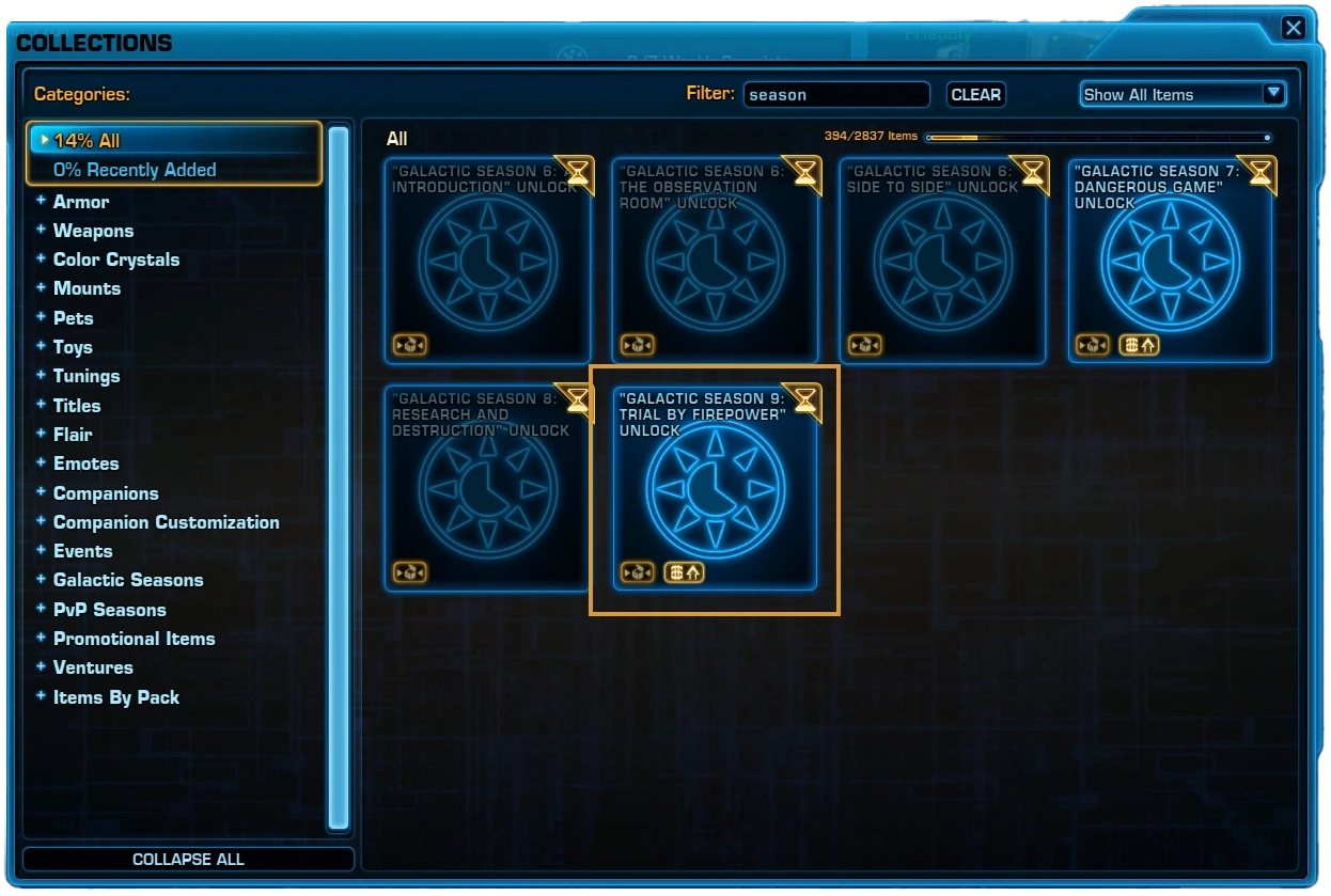 How to purchase GS9 Token in SWTOR