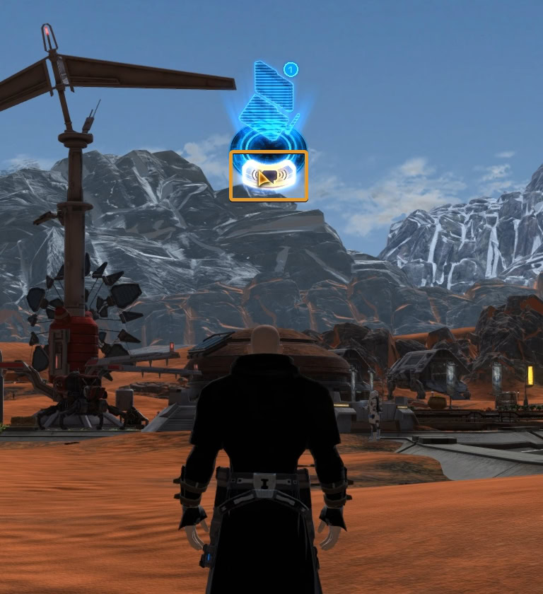 How to start a call using the Holoprojector in SWTOR