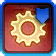 Large Tech Red Decoration Icon Legacy Bound