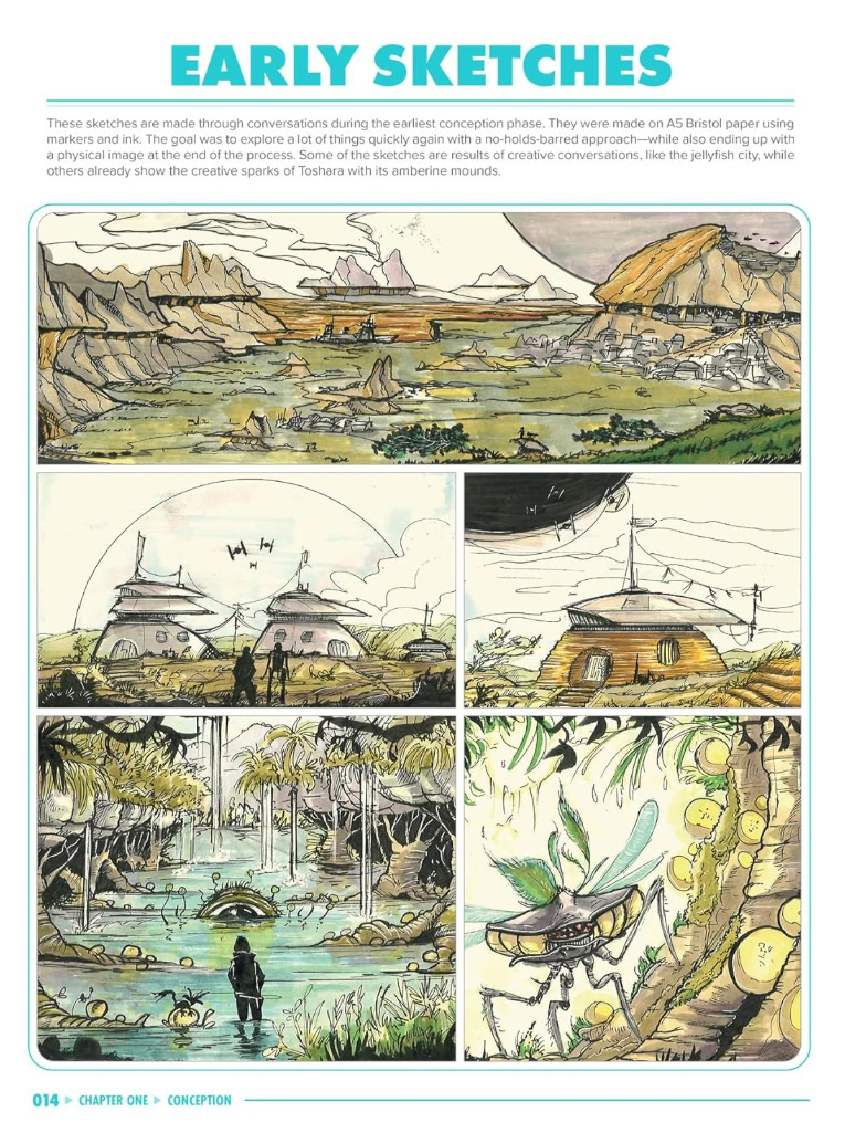 The Art of Star Wars Outlaws - book preview 2