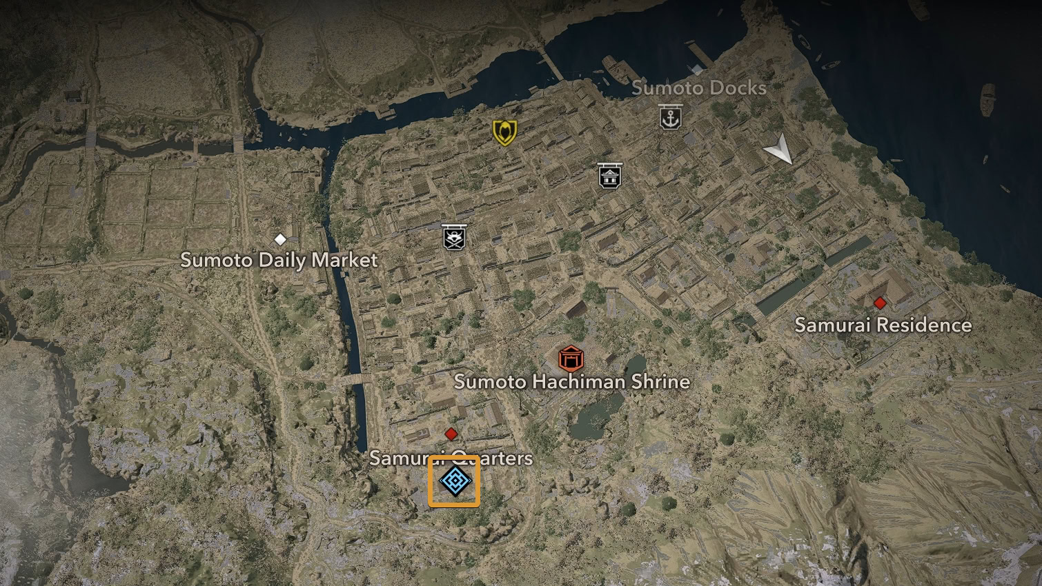 Assassinate Yasuhira The Spy At Rest Map
