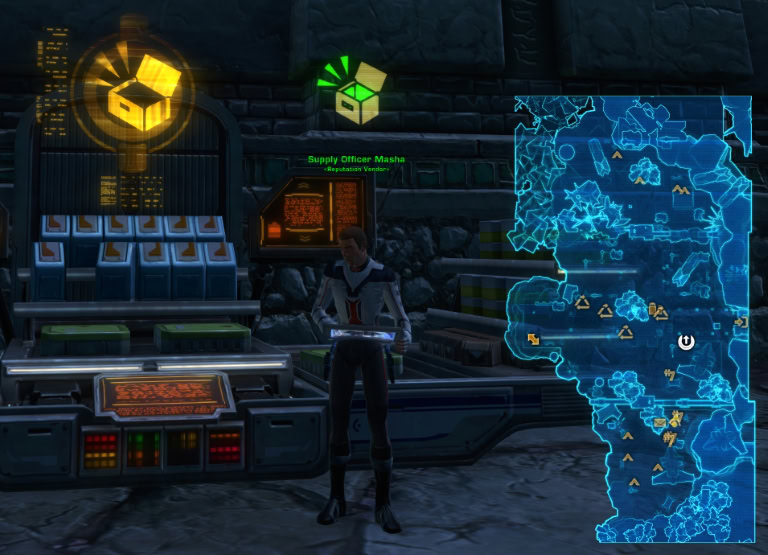 Empire Reputation Vendor on yavin 4  Location