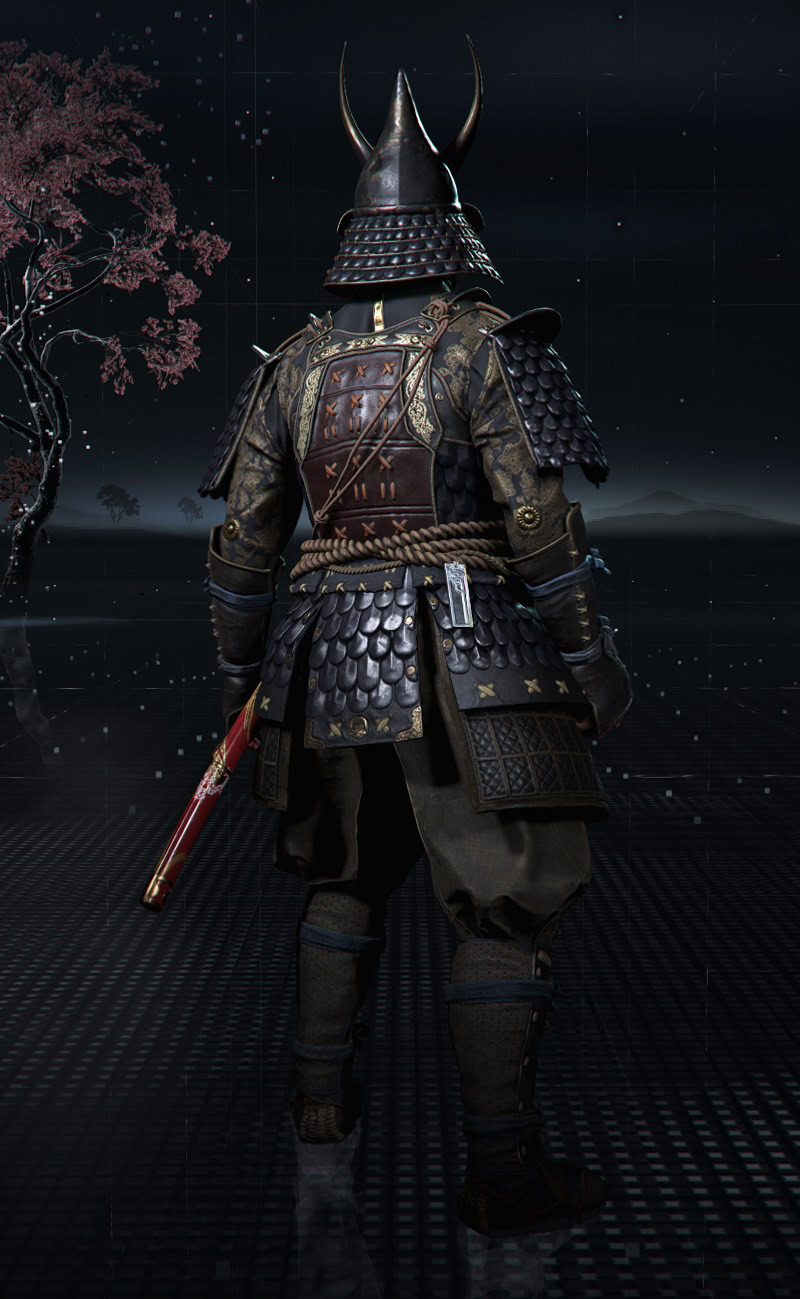 Fishscale Berserker Set Visual Overview Back