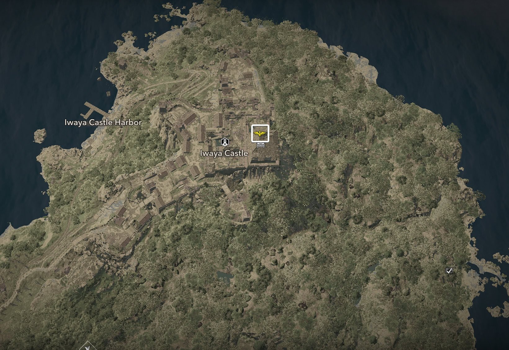 Iwaya Tenshu Map