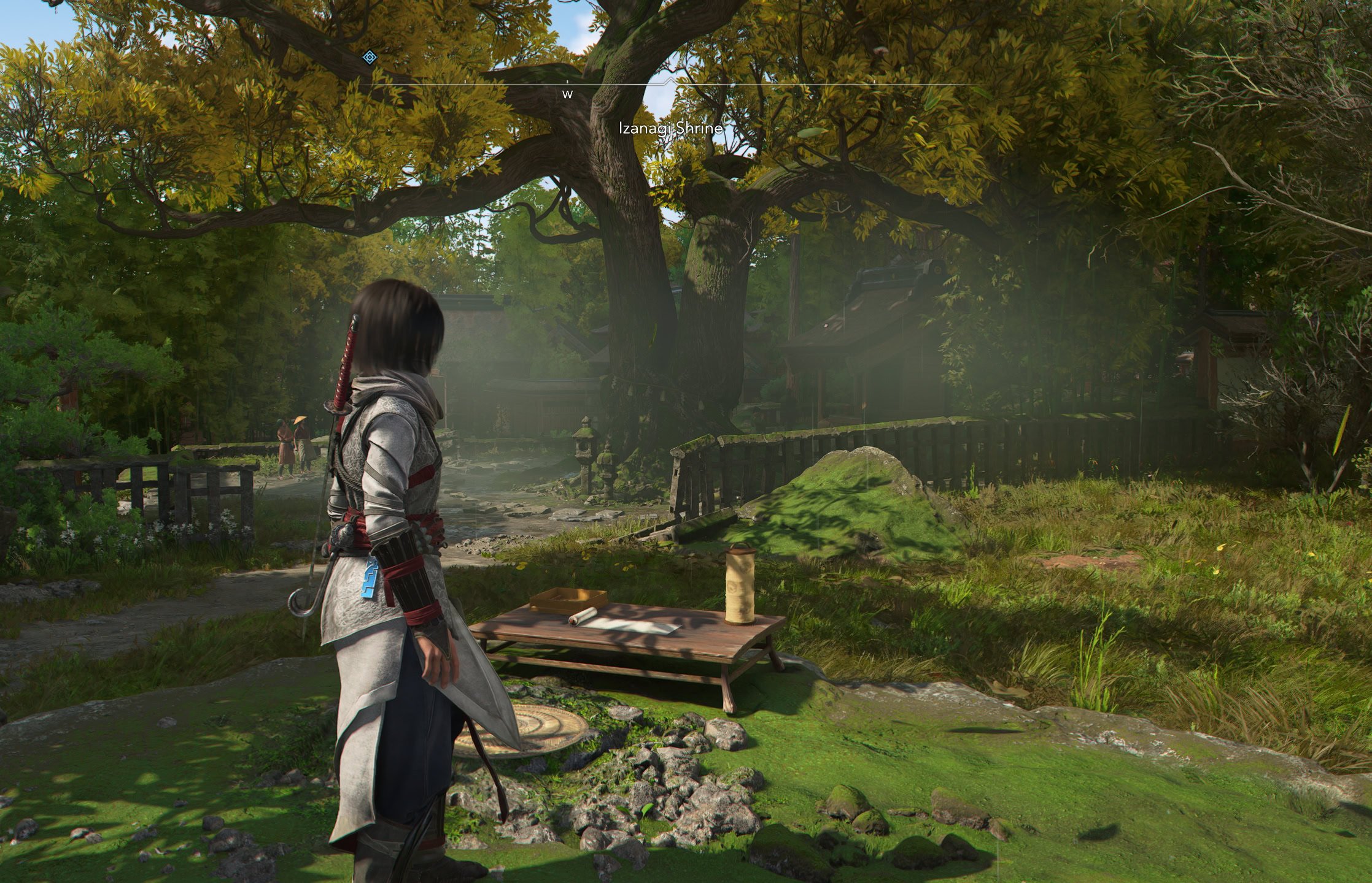Izanagi Shrine sumi-e spot