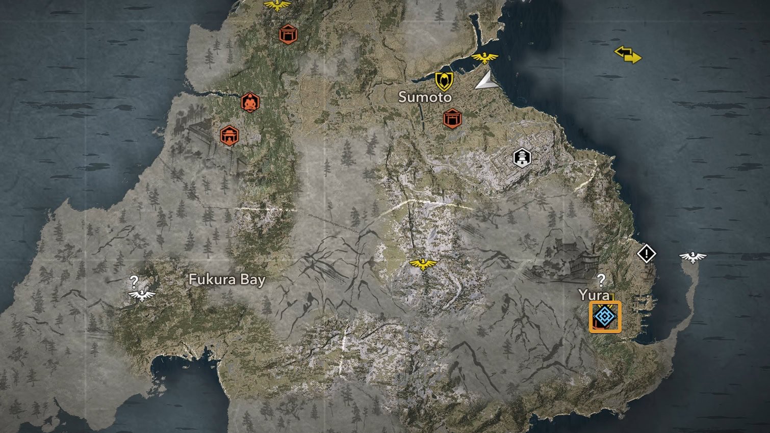 Locate Yasuhira's Visitor Map