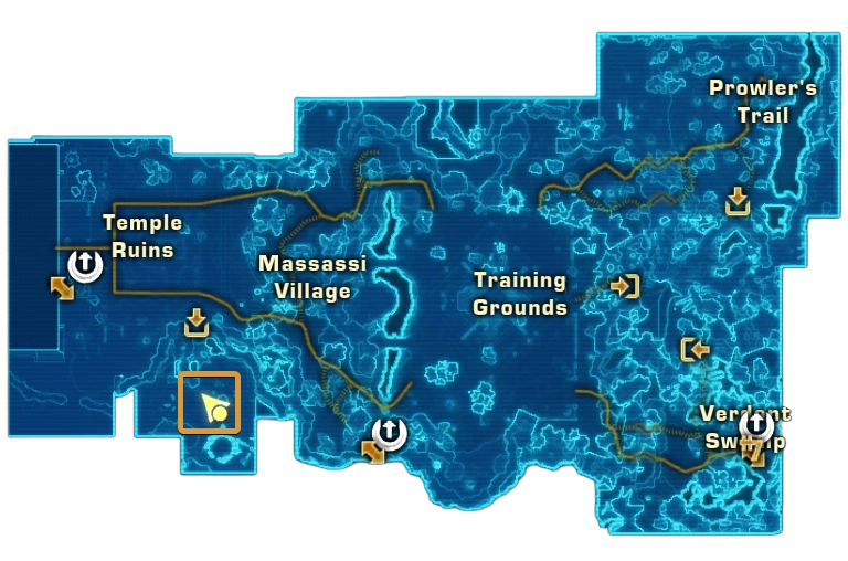 Marked Spirit Force Ghost Map