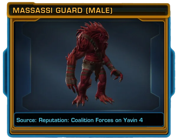 Massassi Guard Male Decoration Preview
