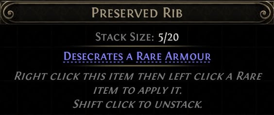Preserved Rib