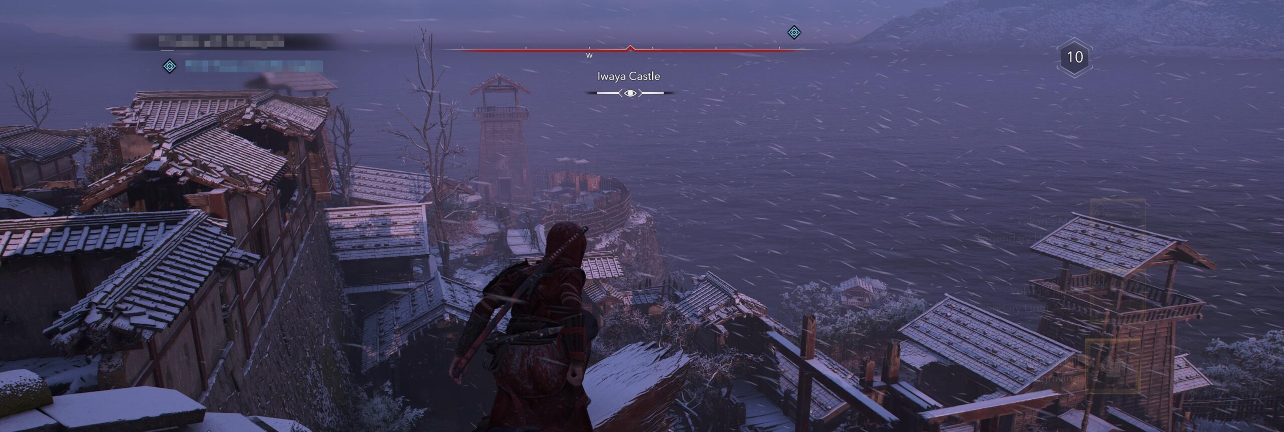 Raiding Iwaya Castle