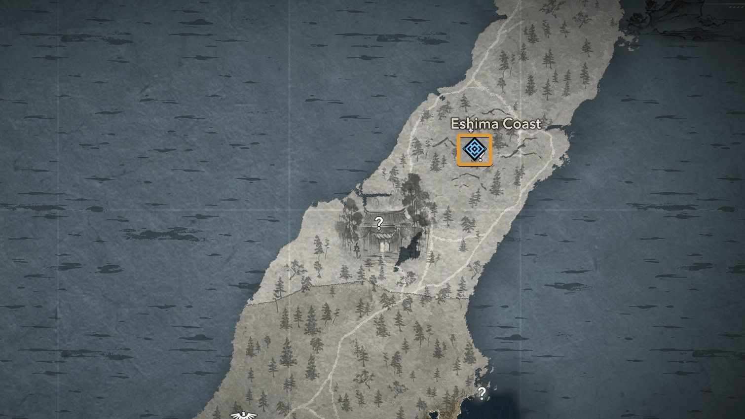 Regroup near the Waterfall Map