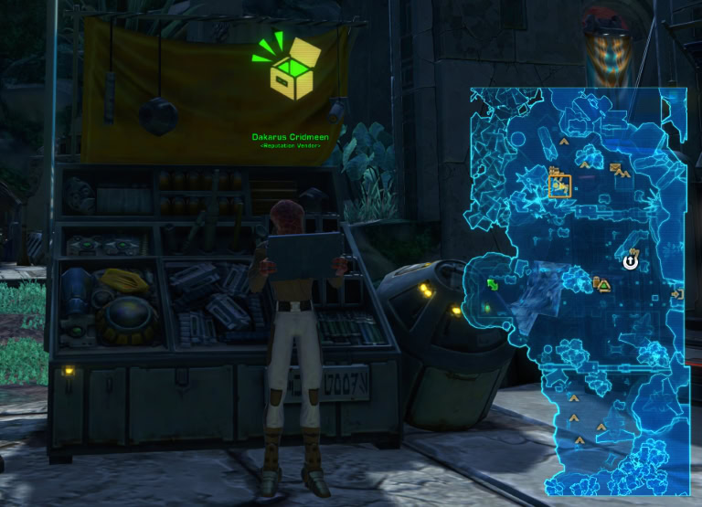 Republic Reputation Vendor on yavin 4 Location