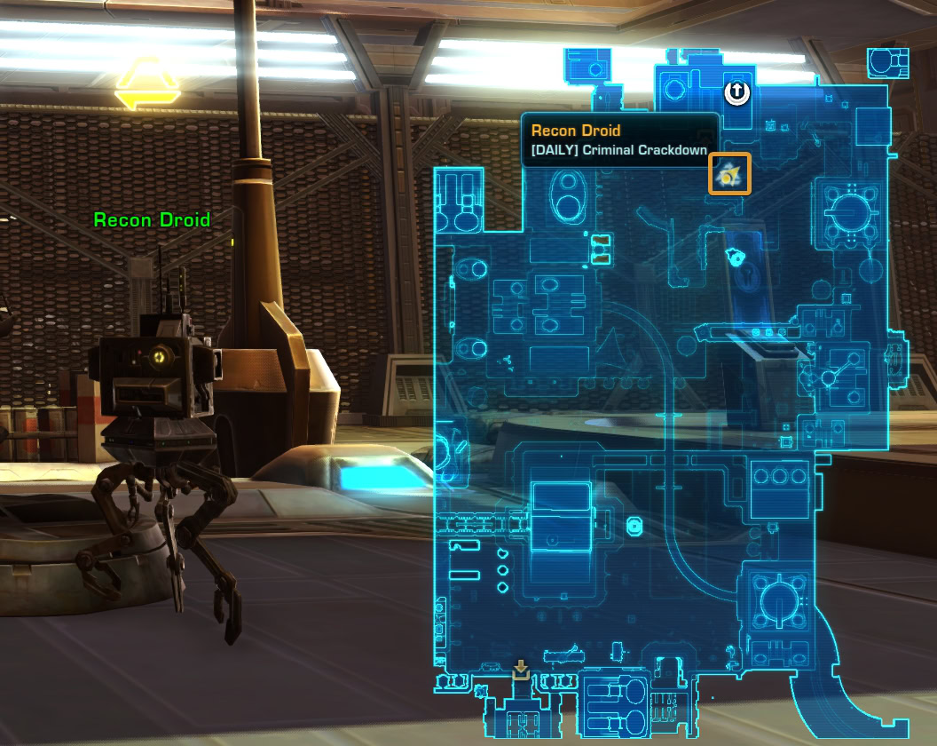 The Black Hole Republic Daily Mission - Recon Droid
