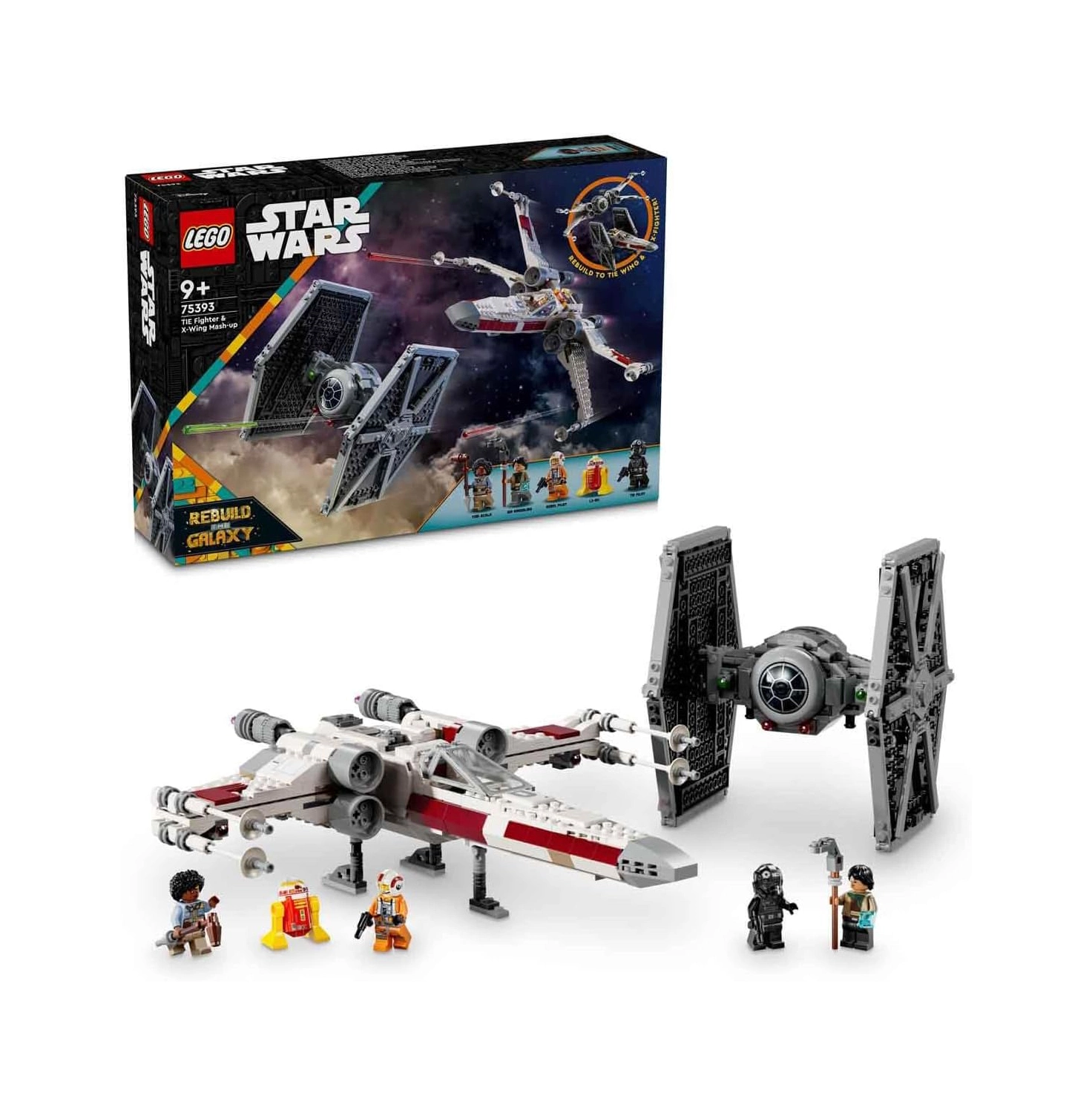 X-Wing, TIE Fighter mashup LEGO
