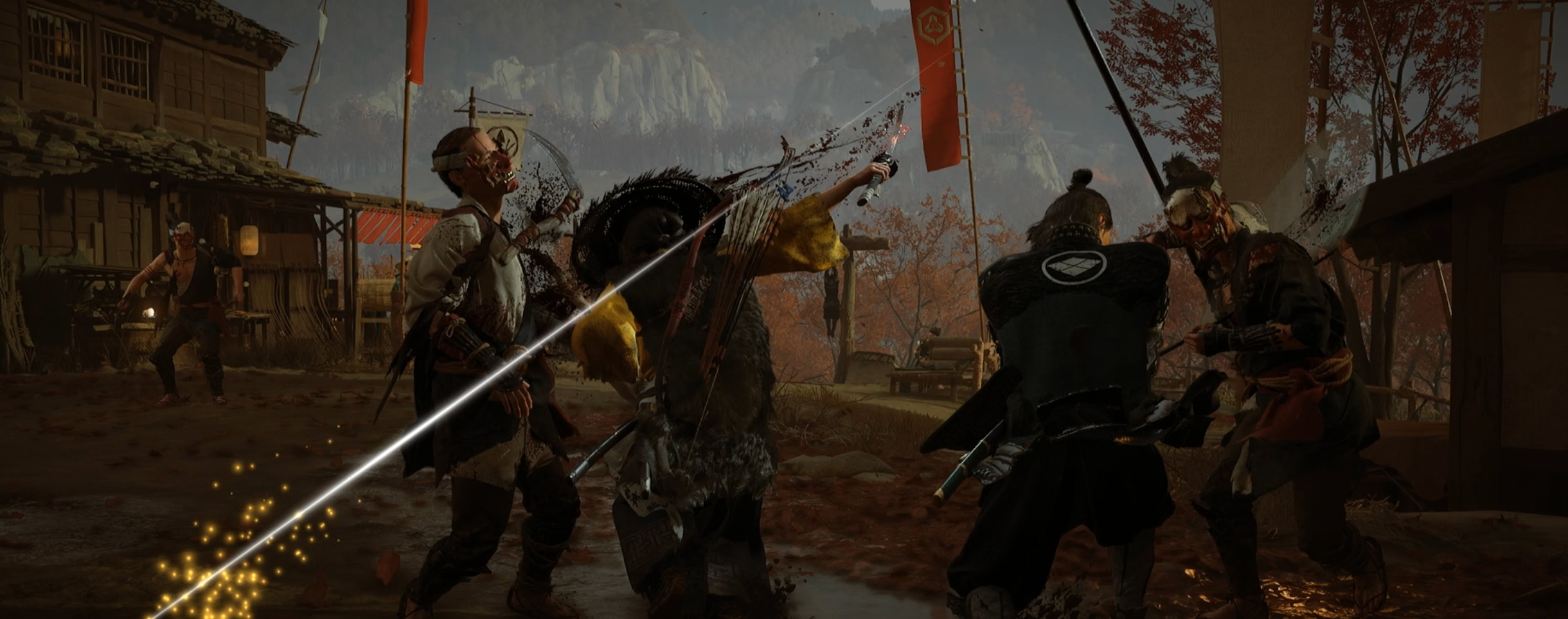 Atsu and Jubei vs Oni Raiders Ishikari Market