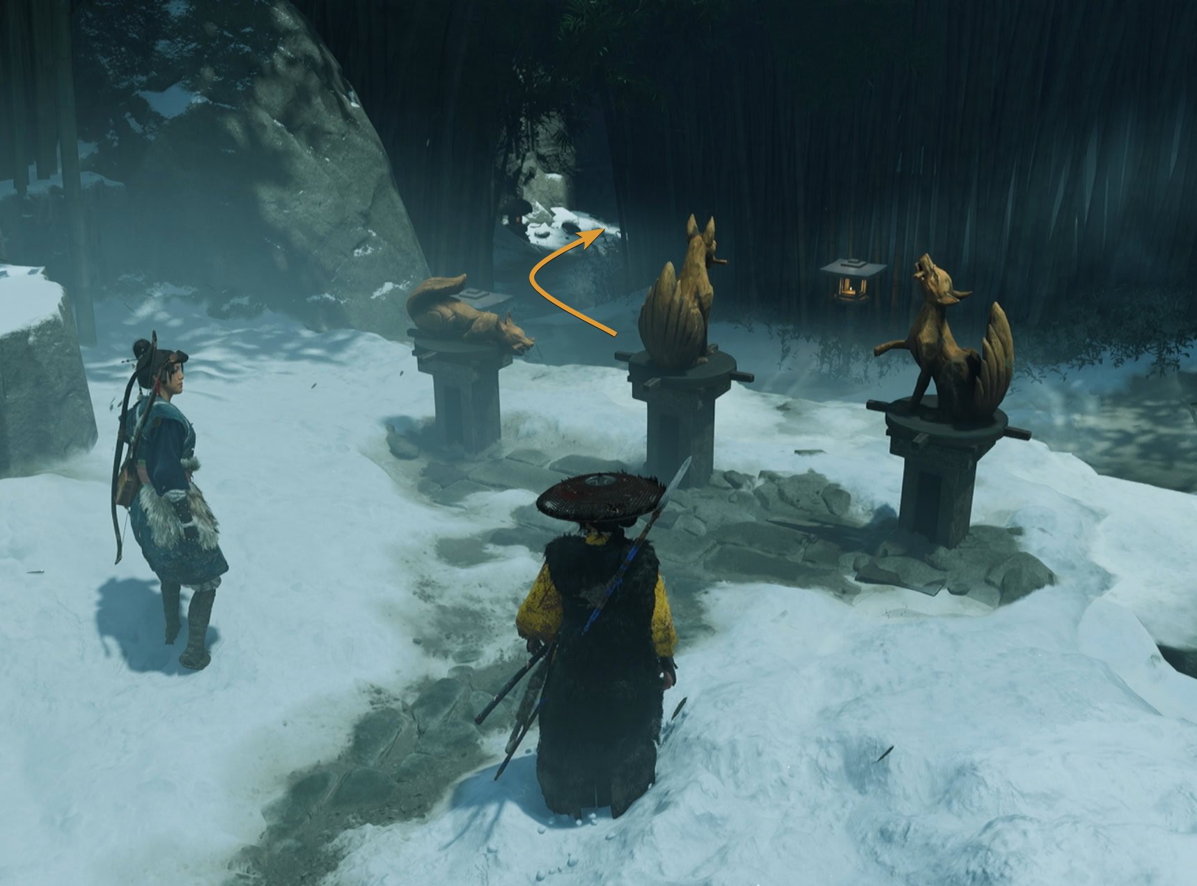 Bamboo Forest Second Kitsune Puzzle Solution