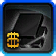 Black and Vulcanized Black Dye Module Icon