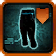 Blue Scalene Greaves