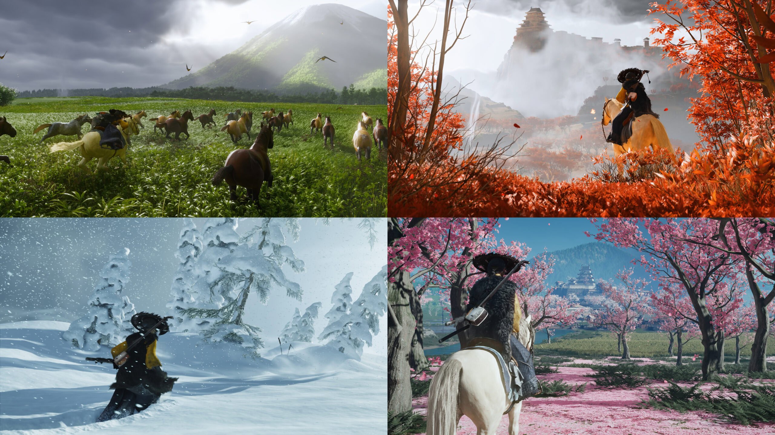 Ghost of Yotei Four Seasons