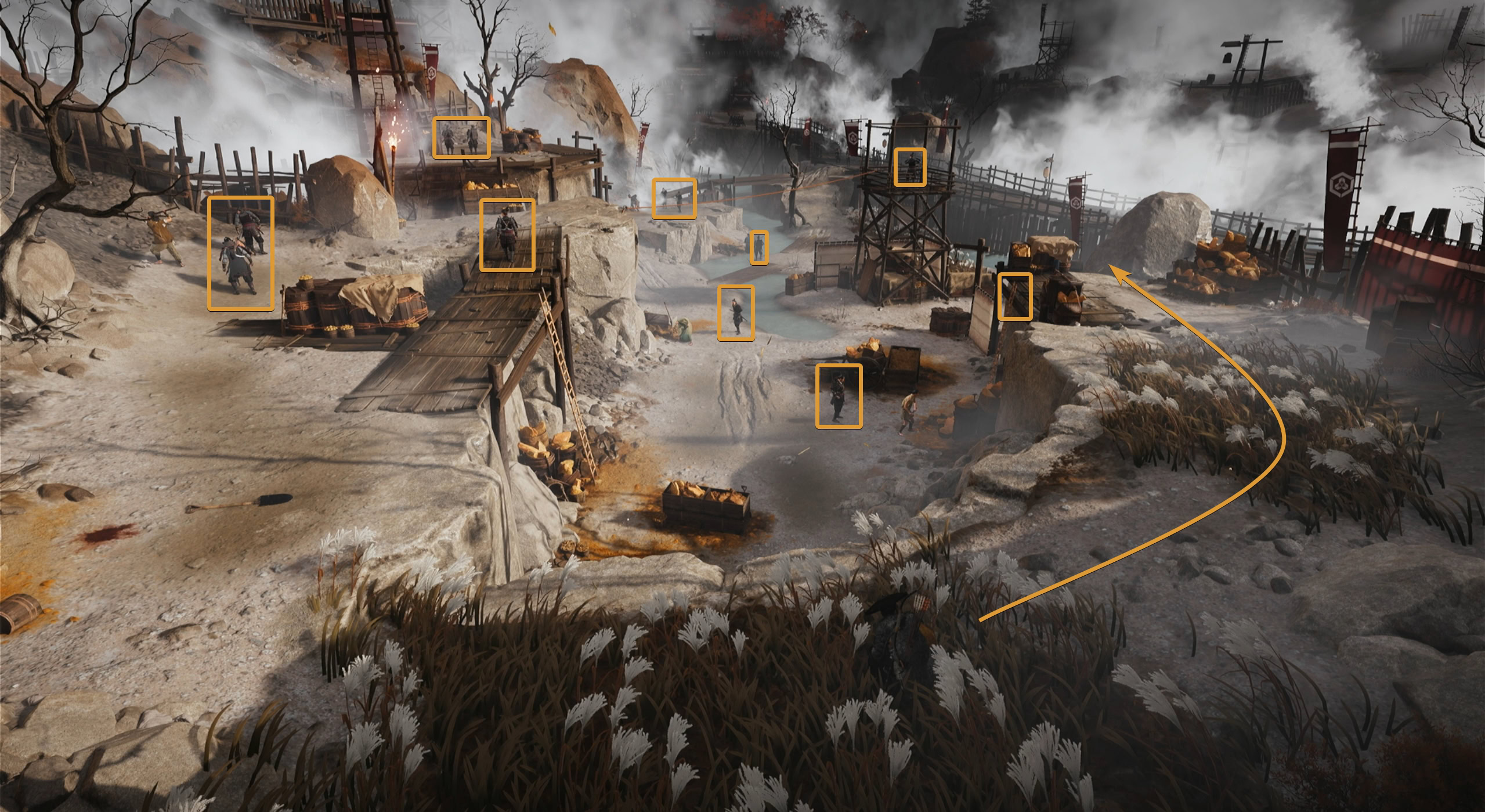 How to reach Koga Fortress Mines