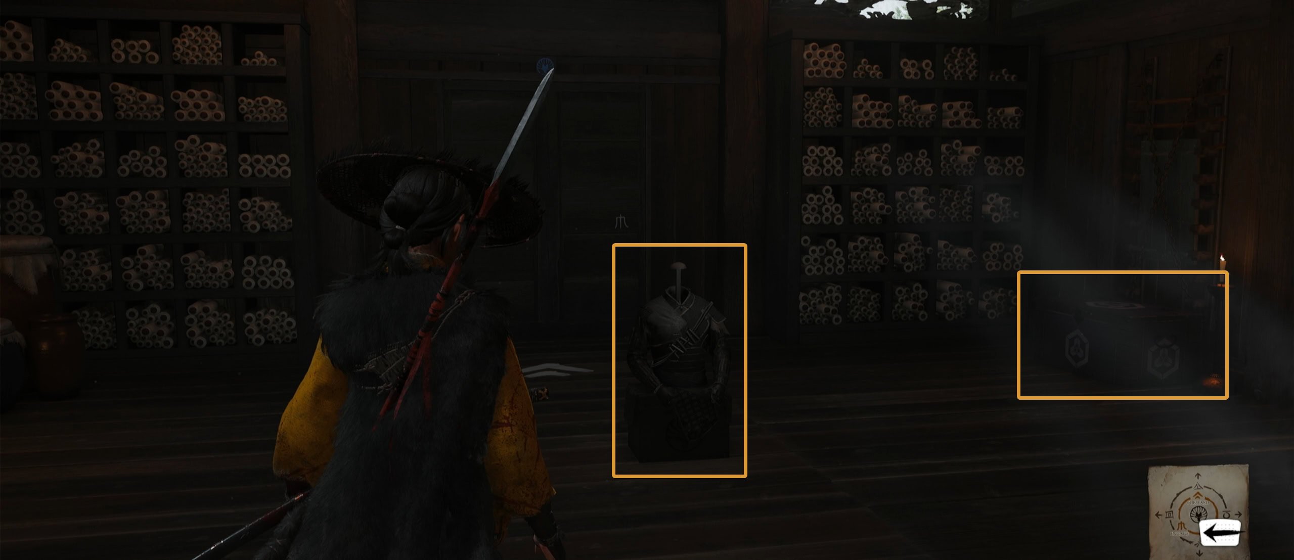 Loot the upper building Nine Tails Hideout
