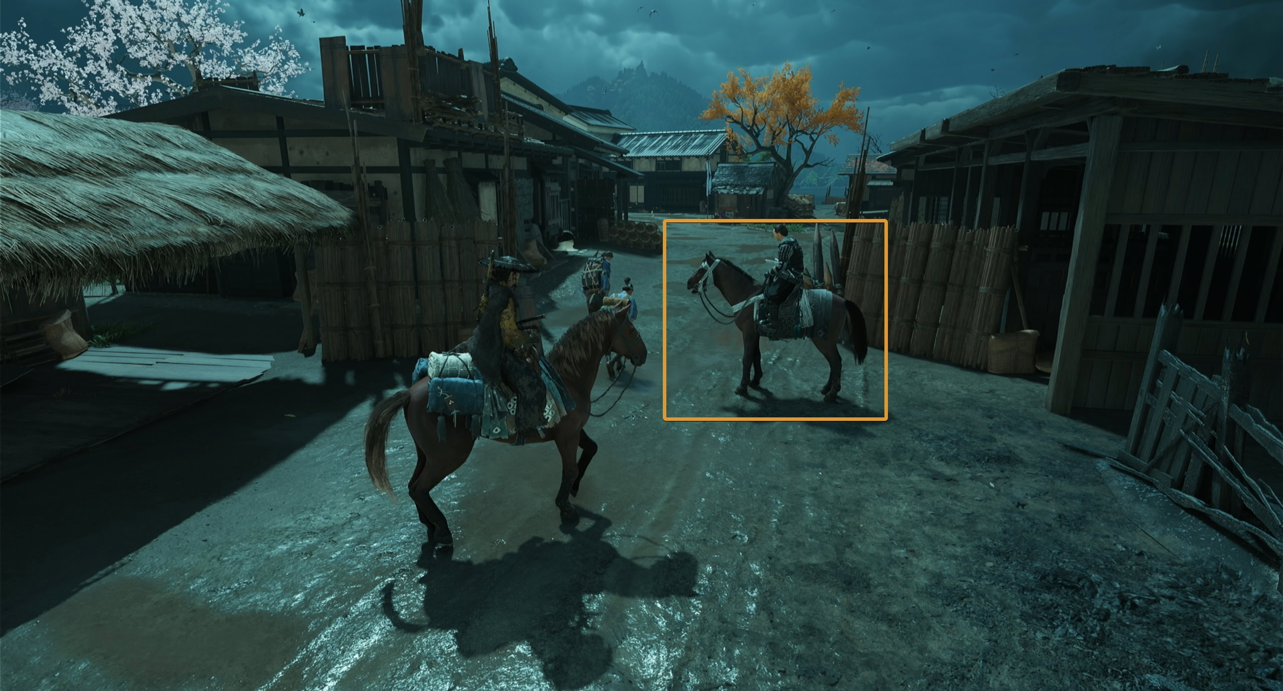 Meet Matsumae Soldier at Benten Port Zoomed Out