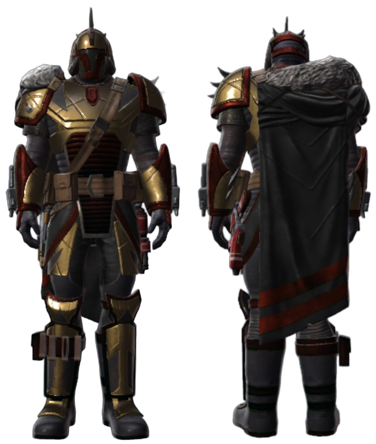 Metallic Gold and Metallic Red Dye Module - Mythosaur Set, Male BT3