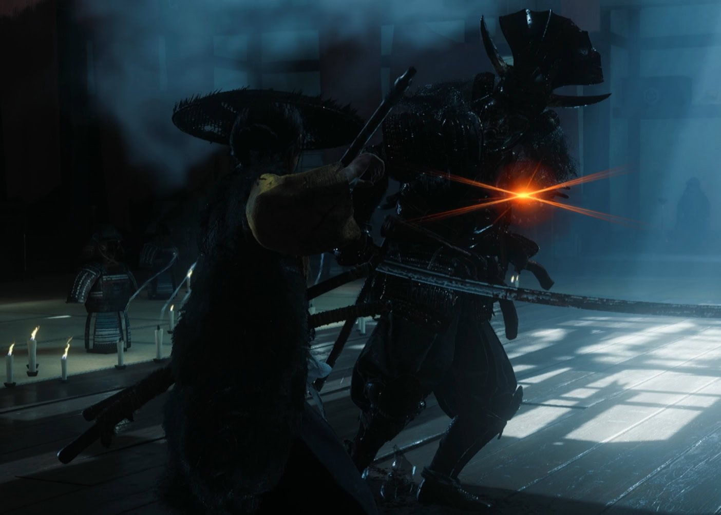 Oni Boss Phase 1 Neck Grab Attack Stance
