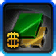 Pearlescent Green and Metallic Gold