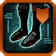 Red Scalene Boots