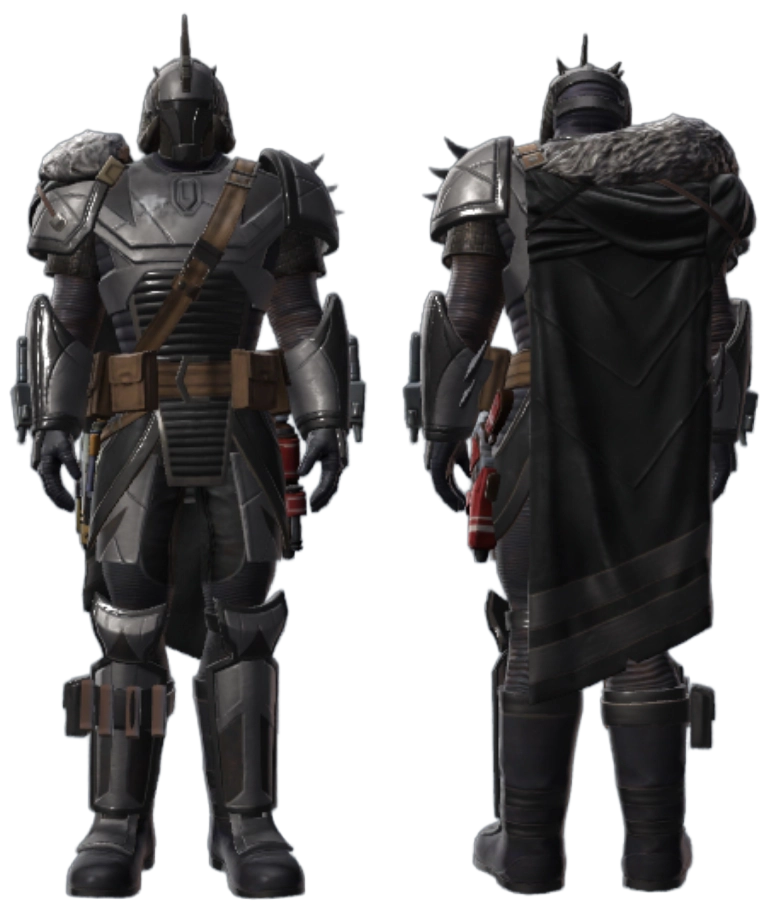 Satin Silver and Chrome Silver Dye Module - Mythosaur Set, Male BT 3