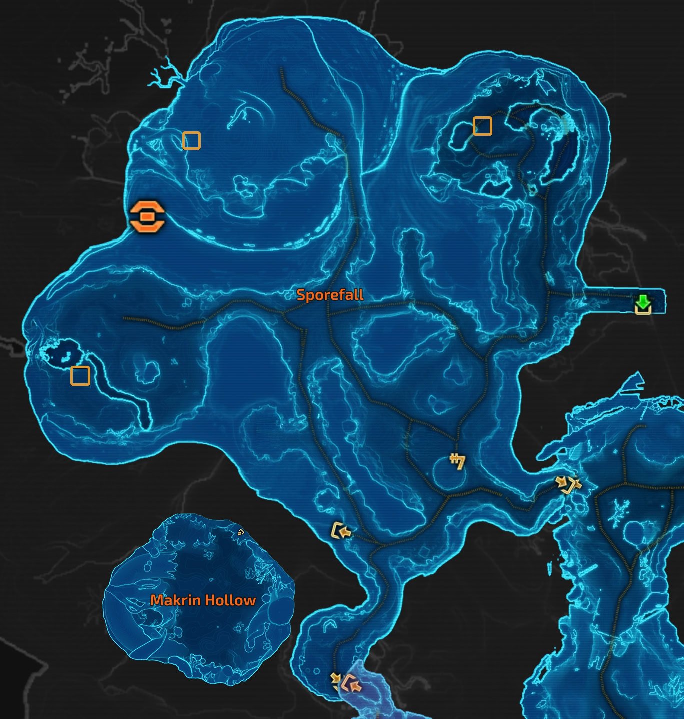 A Few Observations Locations