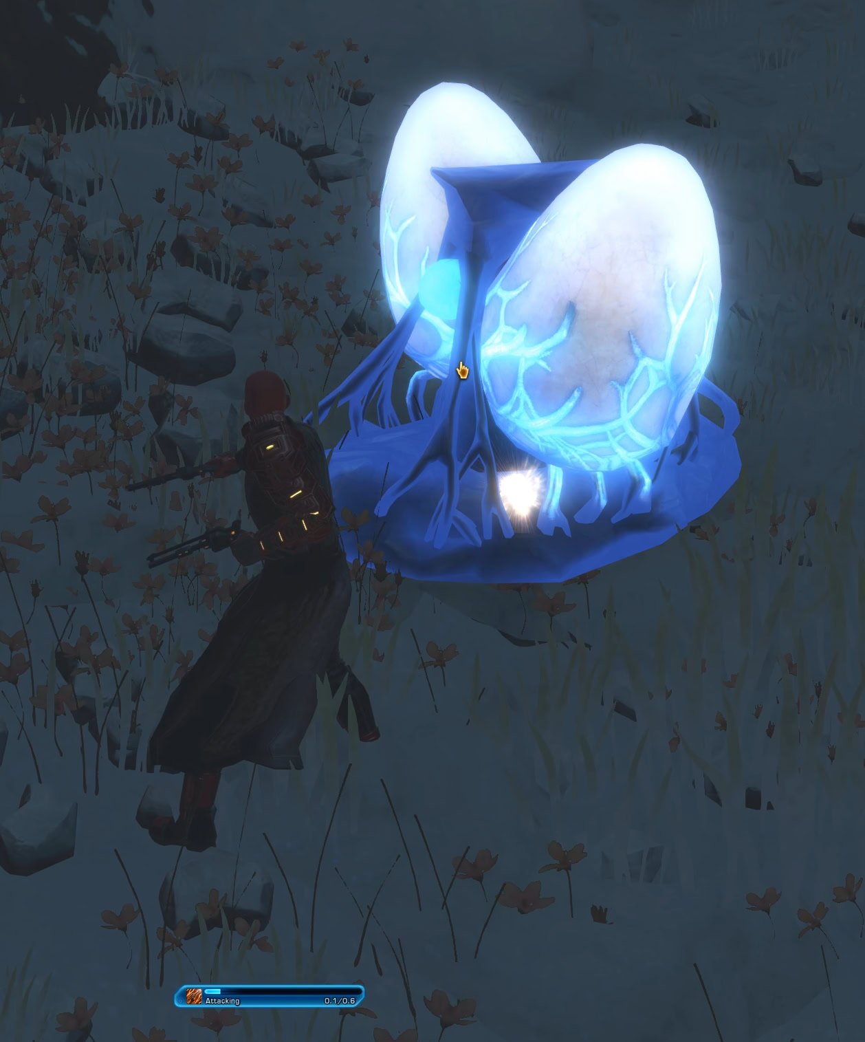 Attacking an eg of a Cryo-Nester