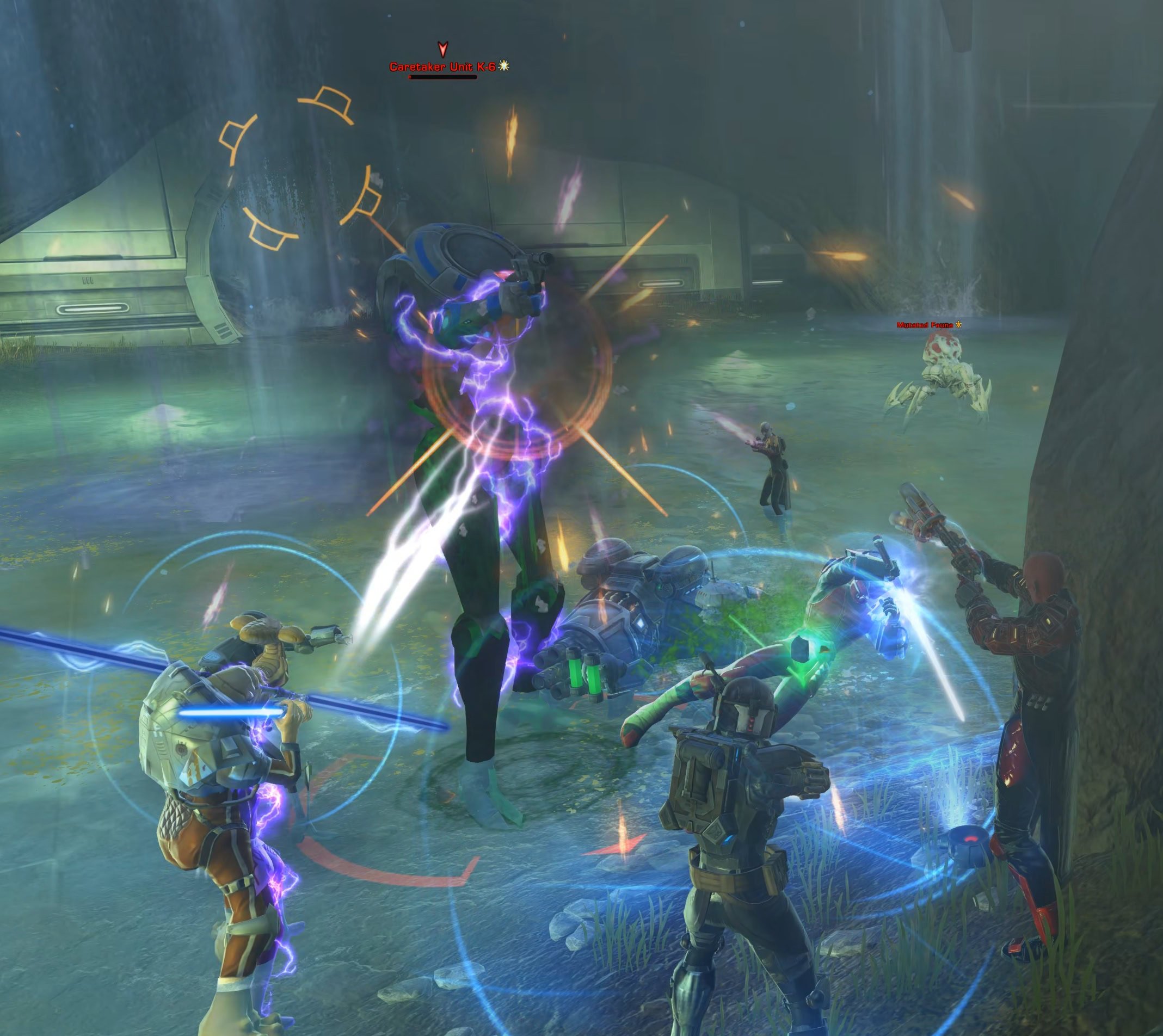 Caretaker Unit K-6 Fight