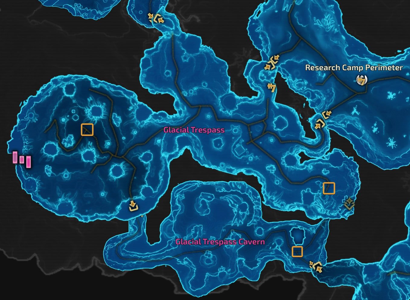 Cold, Hard Data Locations