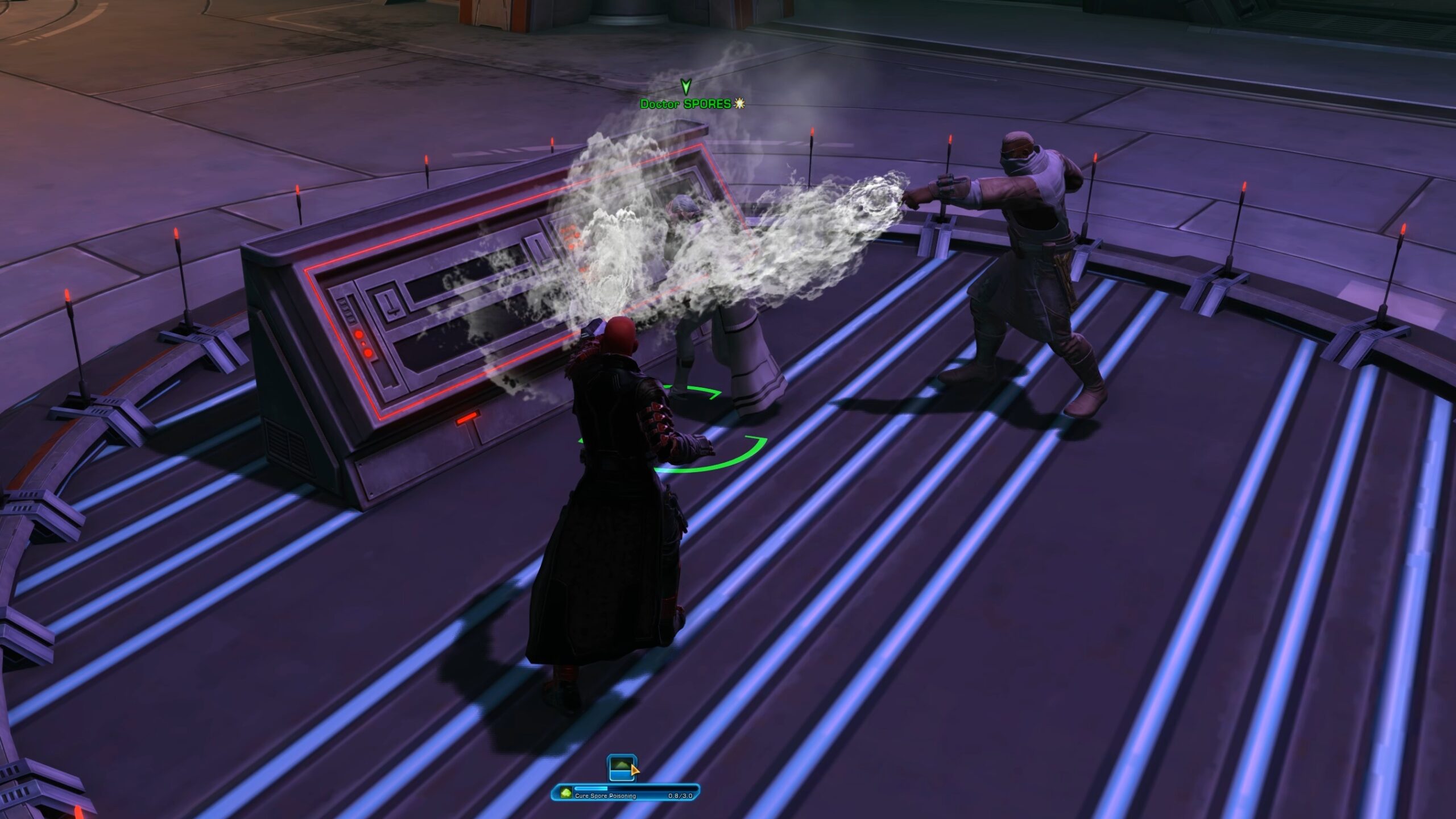 Cure Spore Poisoning