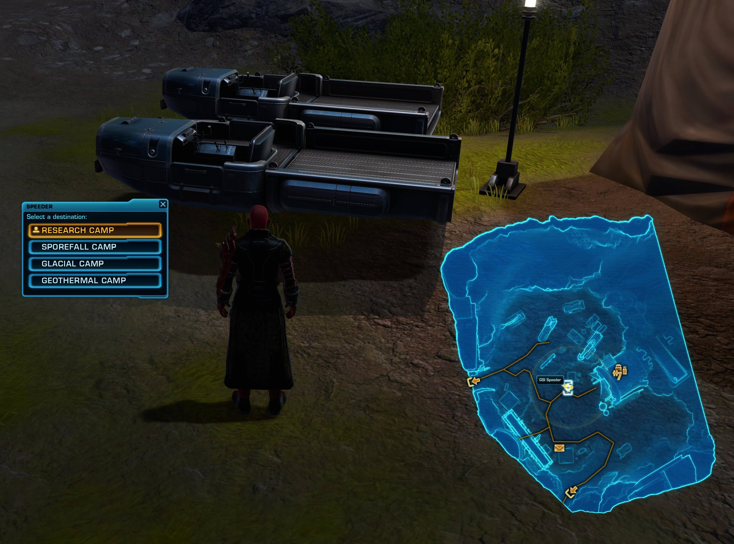 Forward Camp Speeder