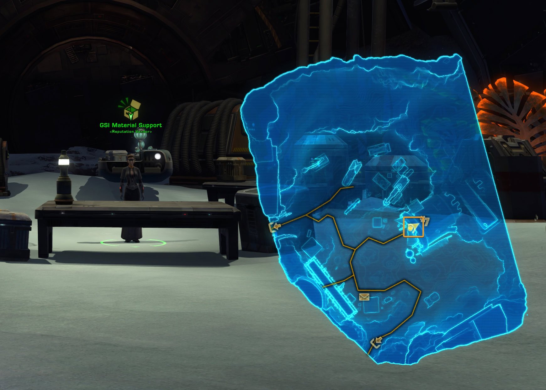 GSI Material Support Reputation Vendor Location