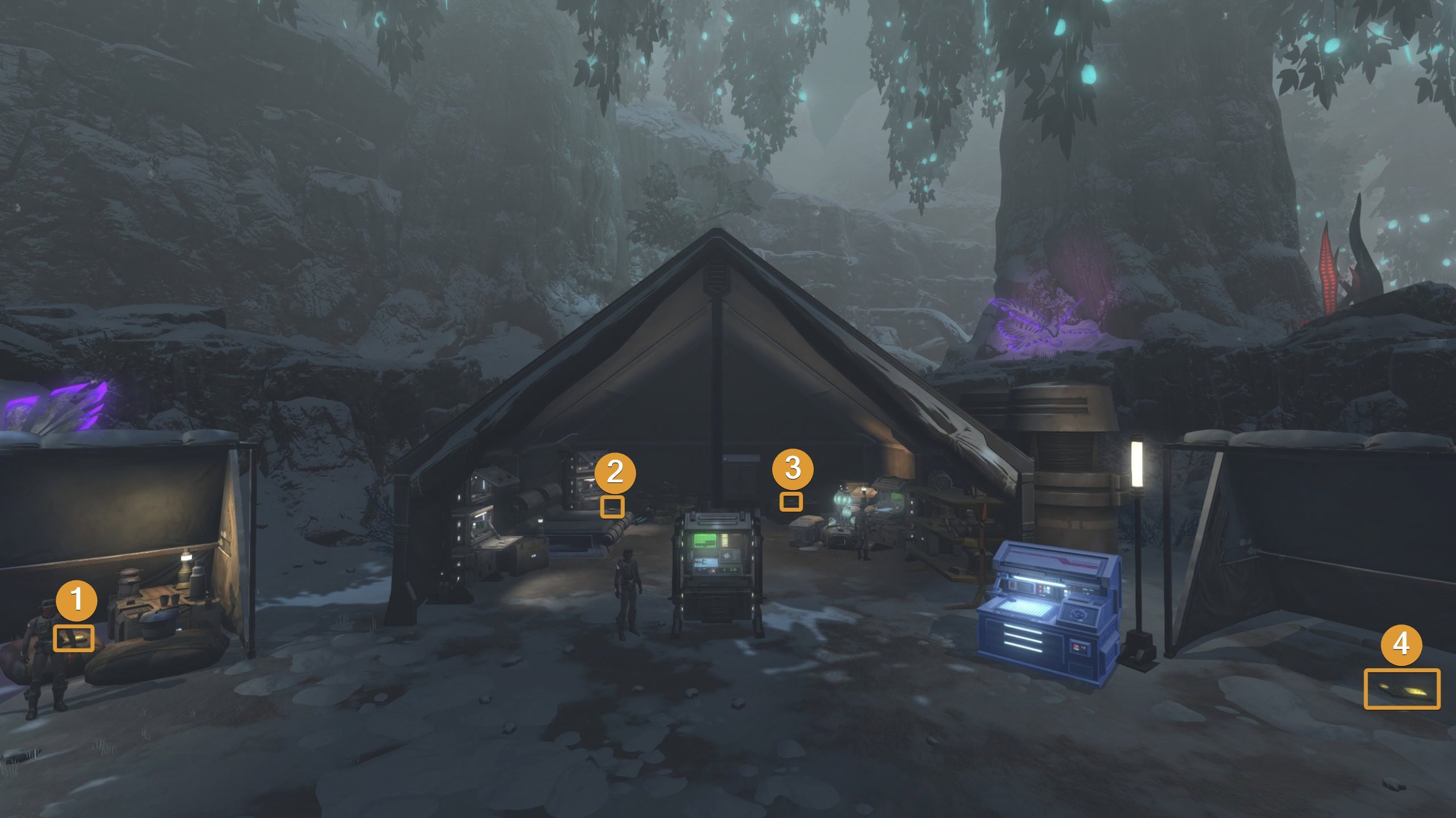 Glacial Datapads Numbered