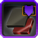 Gray and Vulcanized Red Dye Module Icon