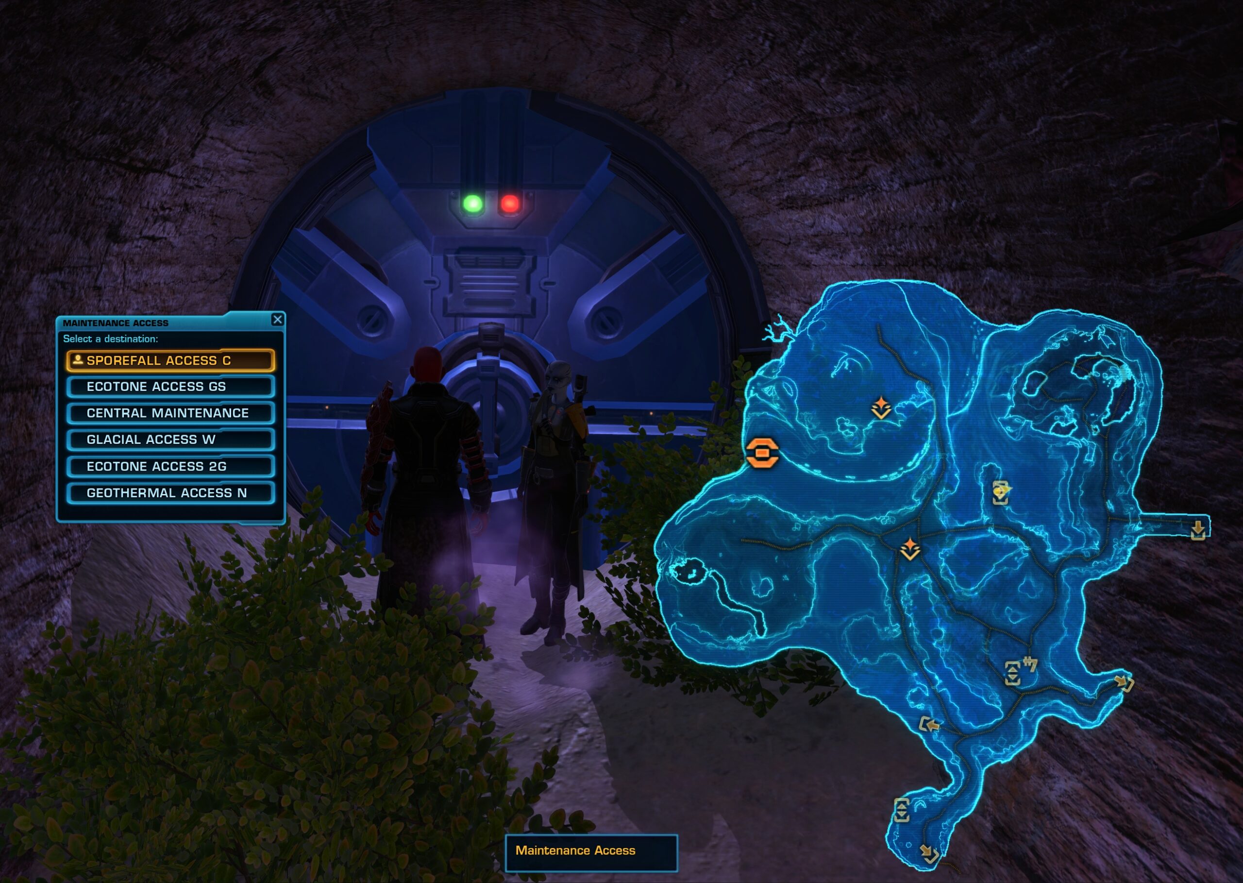 Maintenance Tunnel Pass