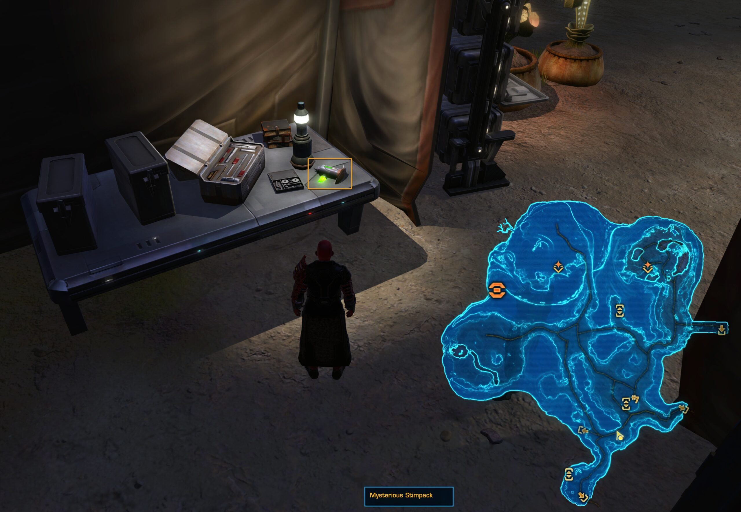 Mysterious Stimpack Dr Spears Hut Map