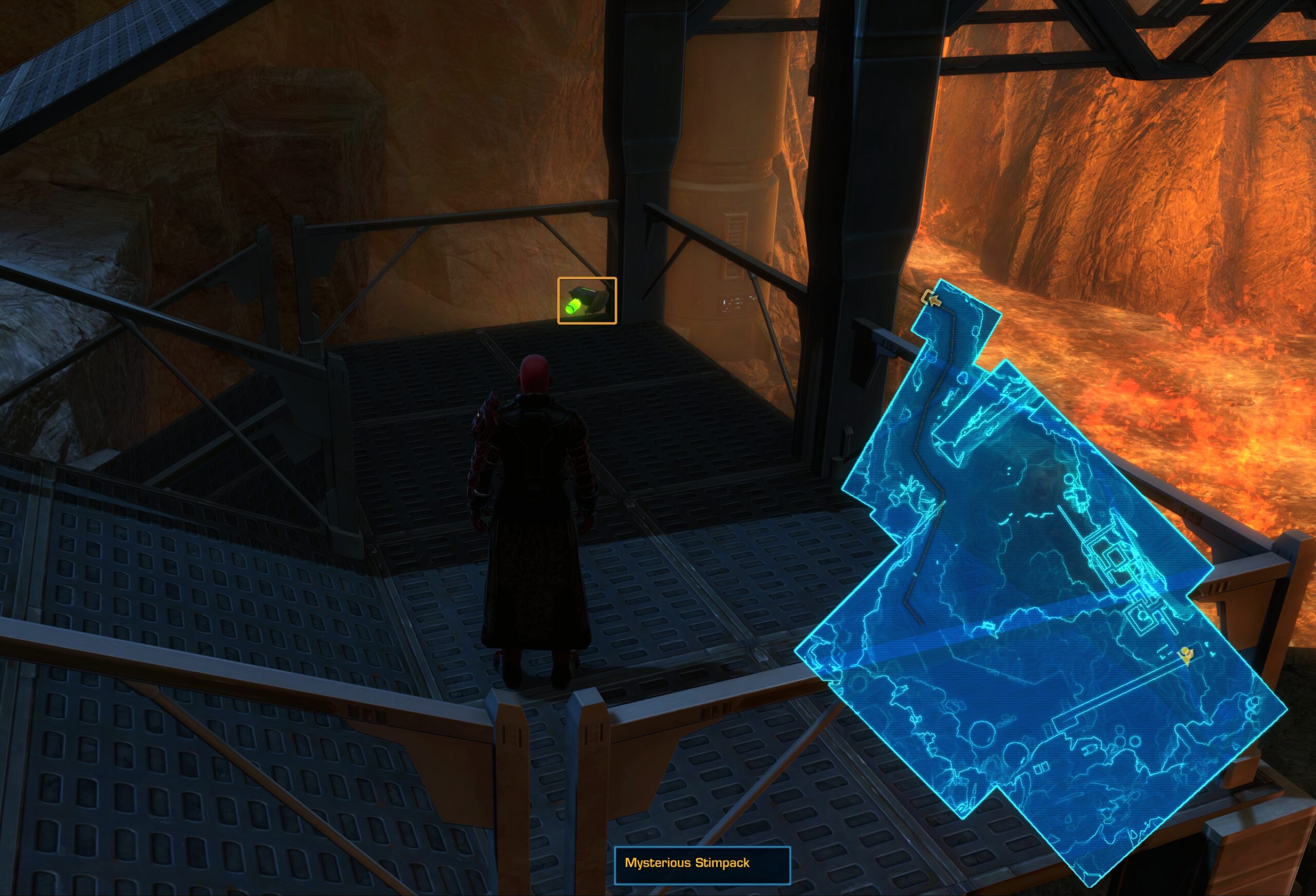 Mysterious Stimpack Geothermal Lava CaveMap