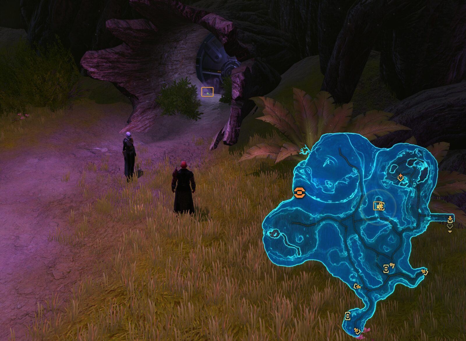 Mysterious Stimpack Sporefall Access C Map