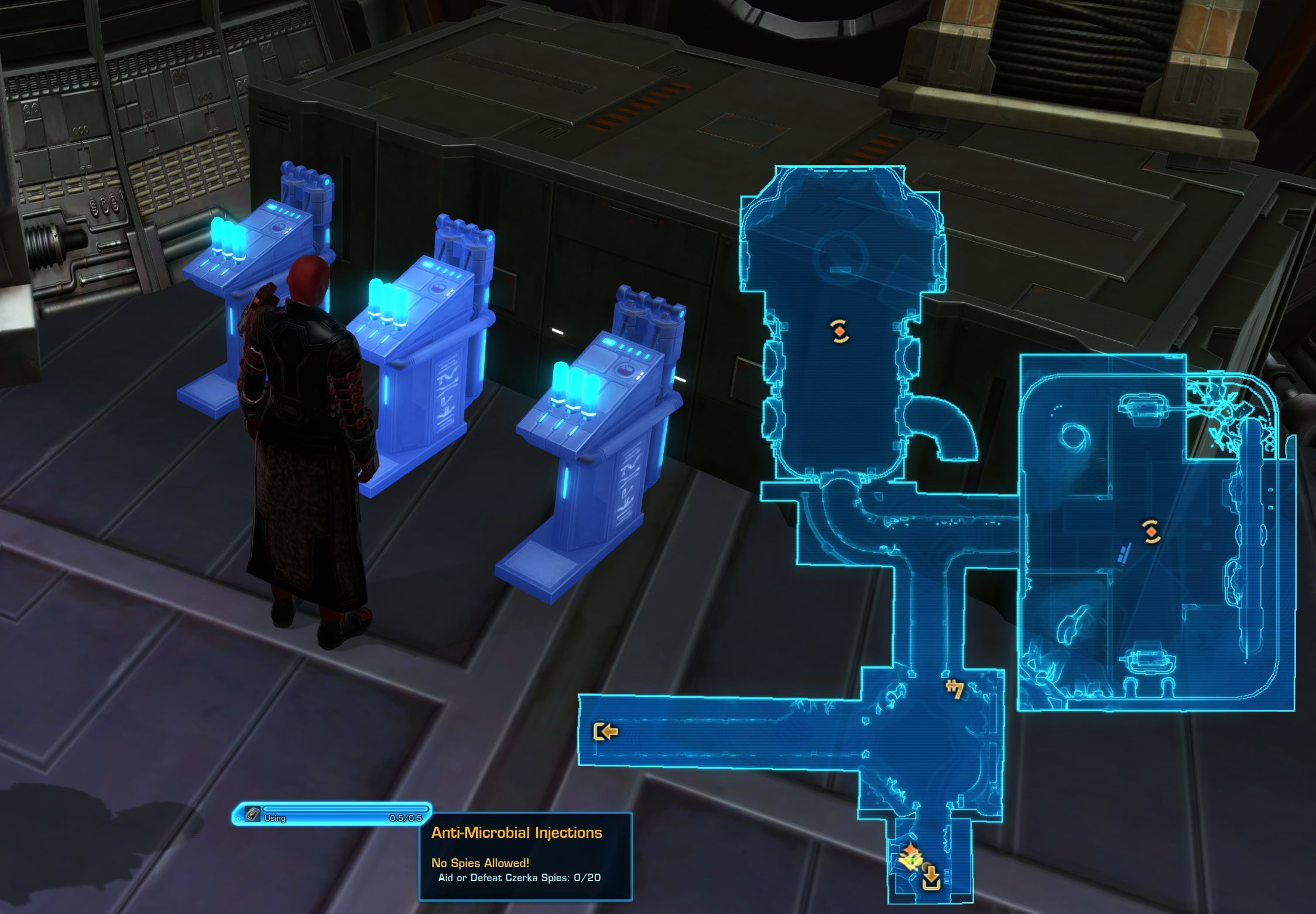 Pick up the Injections